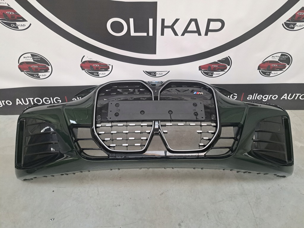 фото №10, Bmw i4 g26 m-pakiet бампер перед оригінал c4e камера 6 pdc комплект