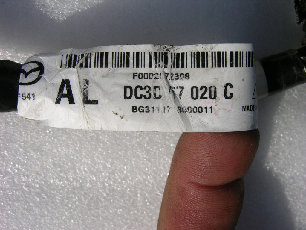 фото №9, Mazda 2 dj lift джгут електропроводка двигуна 1.5 skyactive 2017-21r