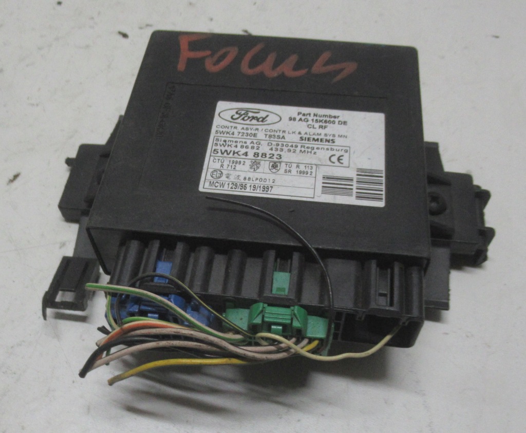 фото №1, Ford focus модуль комфорта 98ag15k600de