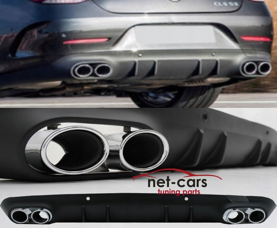 фото №1, Диффузор спойлер mercedes cls c257 amg cls53 63 c