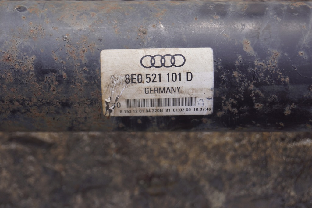 фото №8, Wał приводной audi a4 b6 b7 8e0521101d