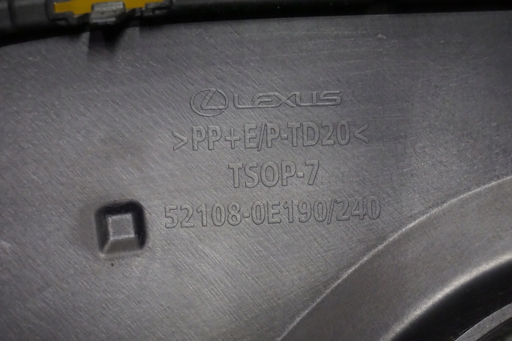 фото №9, Lexus rx 350 450h 2023 2024 бампер задняя задний нижний накладка usa