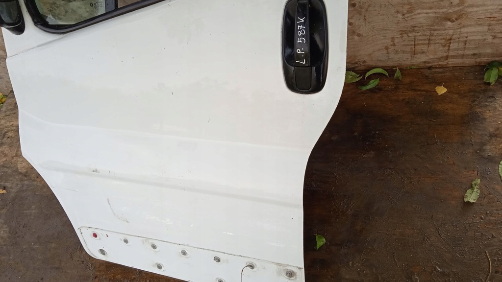 фото №8, Opel vivaro i fl дверь перед левый белый