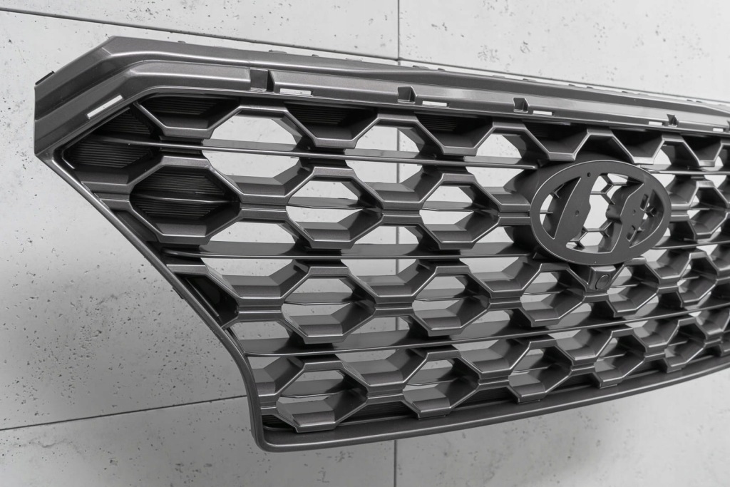 фото №13, Hyundai santa fe tm 18-20 решётка радиатора передний pod камера