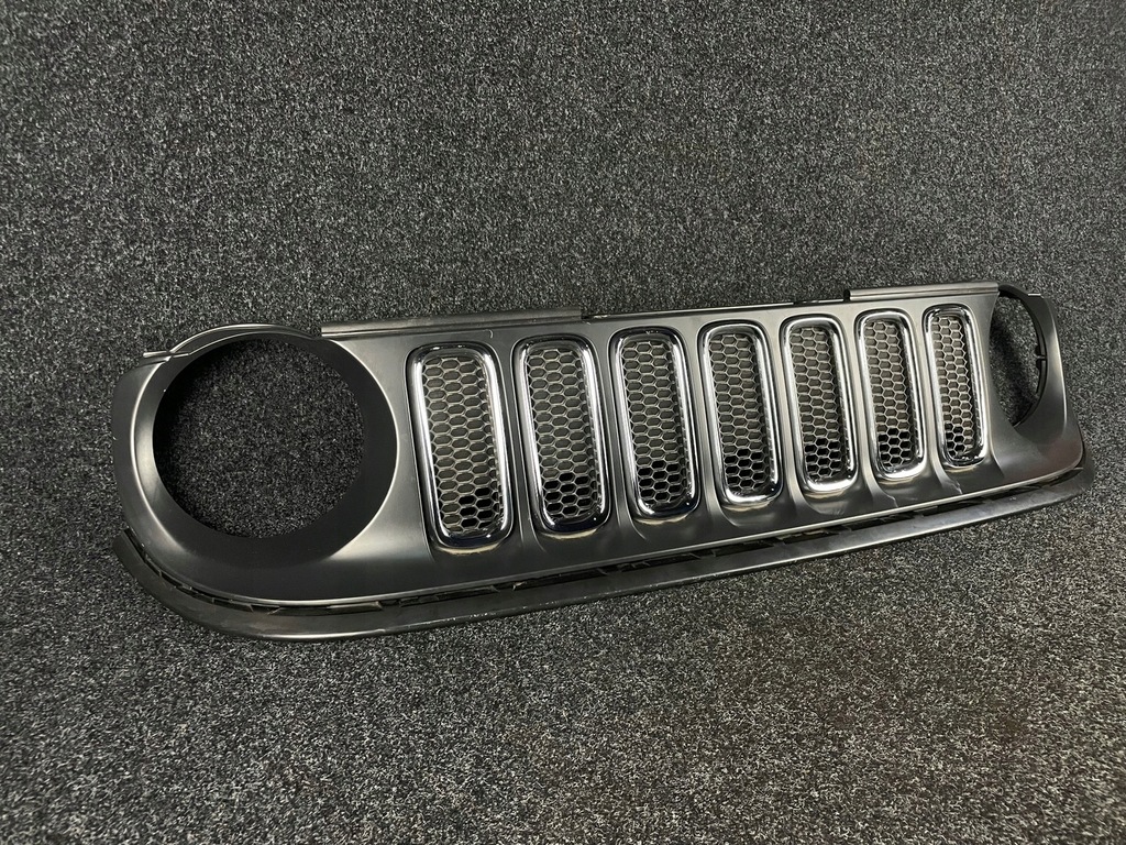 фото №2, Jeep renegade решітка радіатора решітка радіатора капот хром комплект