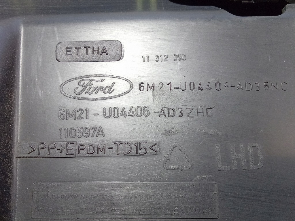 фото №8, Ford s-max mk1 бардачок пасажира 6m21-u04406-ad