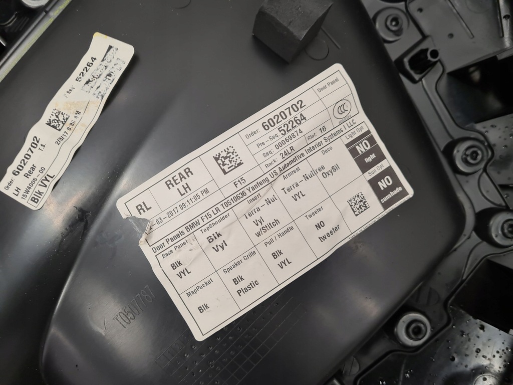 фото №7, Bmw f15 обшивки обивка дверь комплект