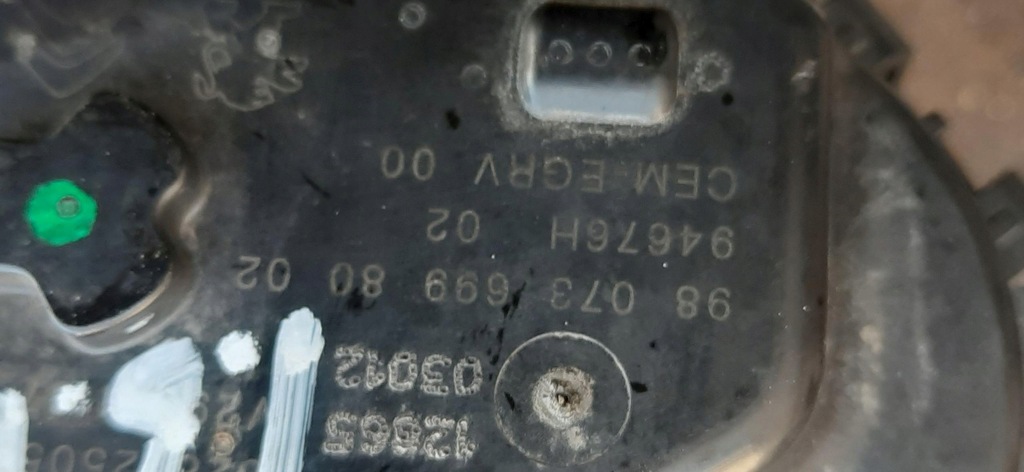 фото №7, Клапан egr 1.6 blue hdi peugeot expert iii 9807369980