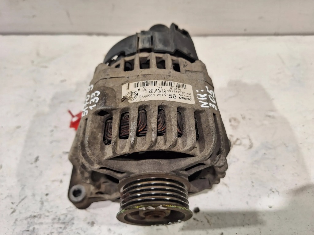Генератор denso 51709133 14v 70a fiat punto 2 рестайлинг  1.2 8v 60km 03- в Украине