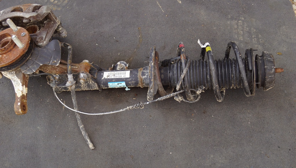 фото №7, Поворотный кулак амортизатор левый перед kia picanto iii