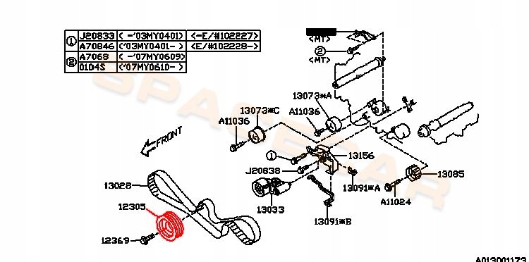 фото №8, Шків колінчастого вала колінчастого ej20 febest sbds-ej20