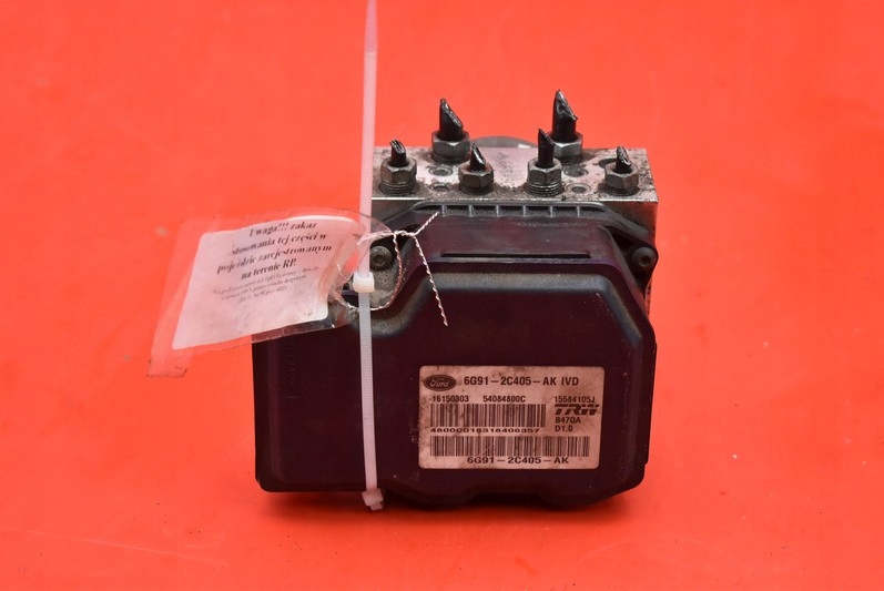 фото №6, Насос abs 6g91-2c405-ak ford s-max mk1 1 i 2.0 tdci 140 km 06-10
