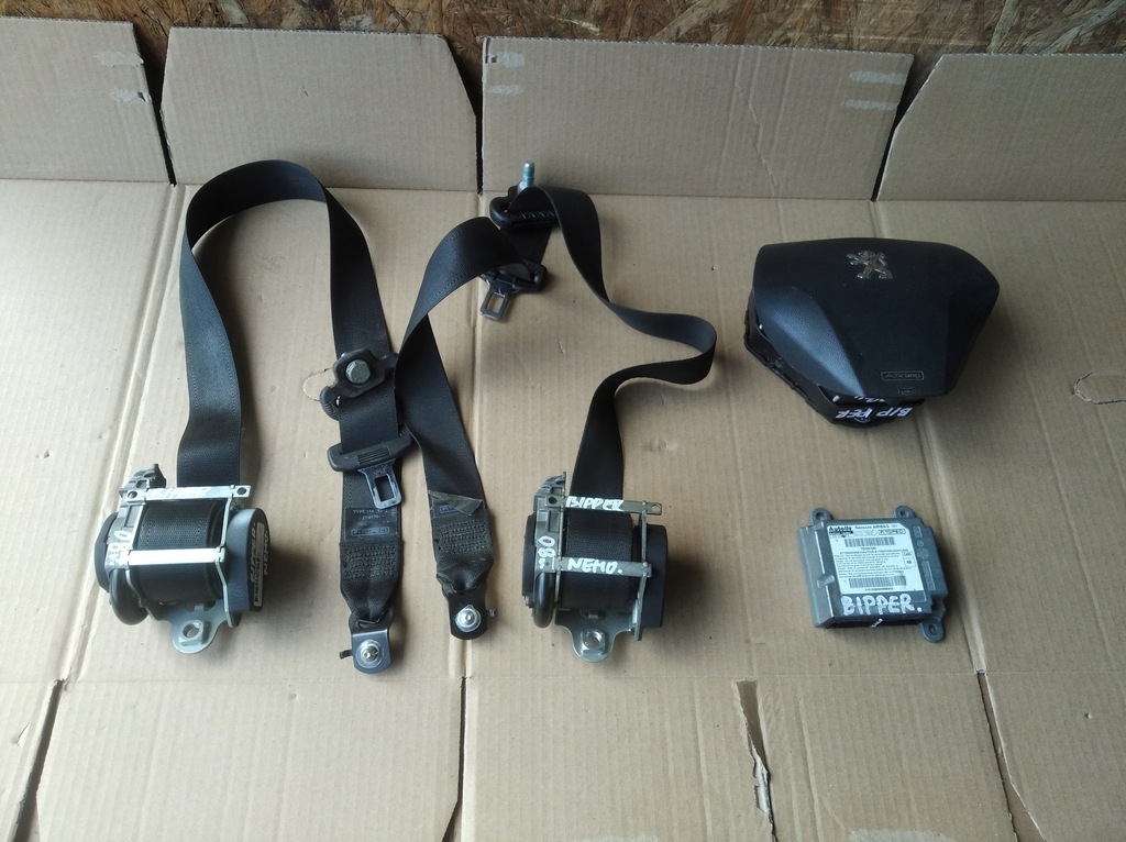 фото №1, Набір air bag peugeot bipper