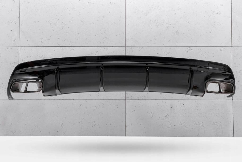 фото №14, Mercedes cla c117 w117 2017-2019 диффузор задний набор stylizujący na amg