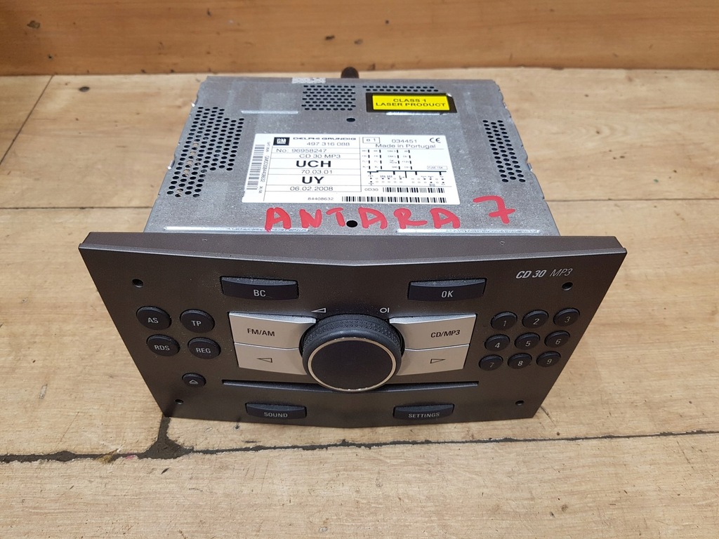 фото №1, Радіо cd opel antara