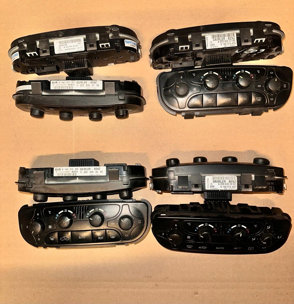 фото №1, Панель обдув кондиціонера mercedes w203 2w209