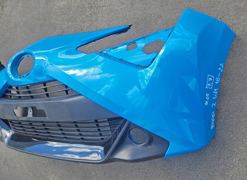 фото №9, Бампер передний toyota aygo 2 ii przed liftem 14-18 / lift 18-22