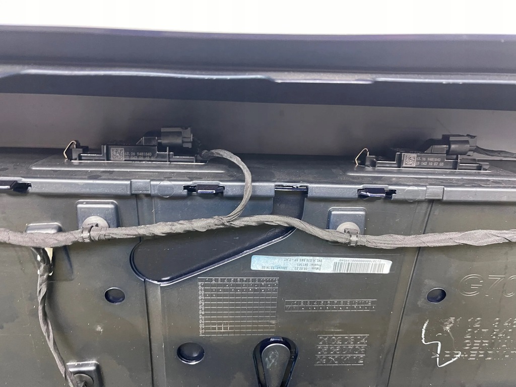 фото №10, Бампер задняя bmw 7 i7 g70 kompletny идеальное состояние обычный 22-