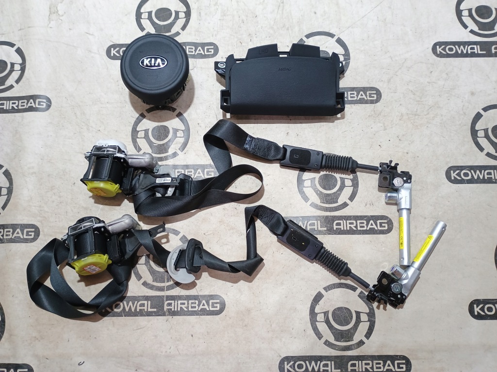 фото №1, Kia niro usa ameryka подушка безпеки водія коліна pas ремені натягувачі ремонт