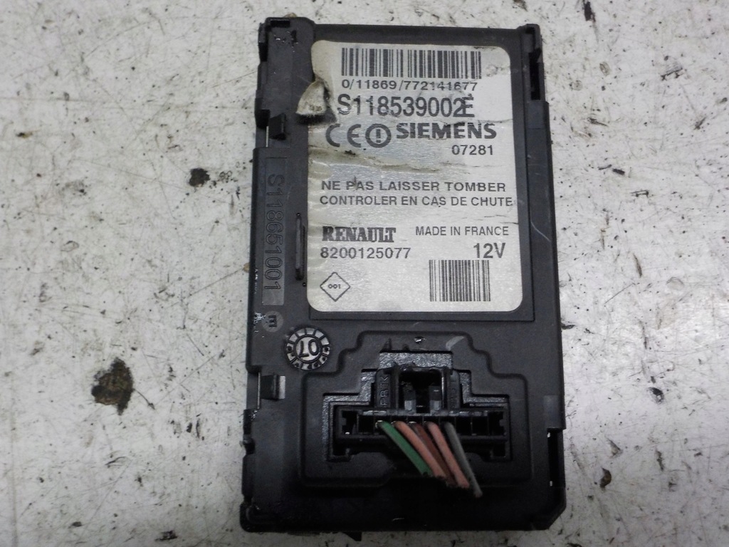 фото №1, Scenic ii считыватель карты