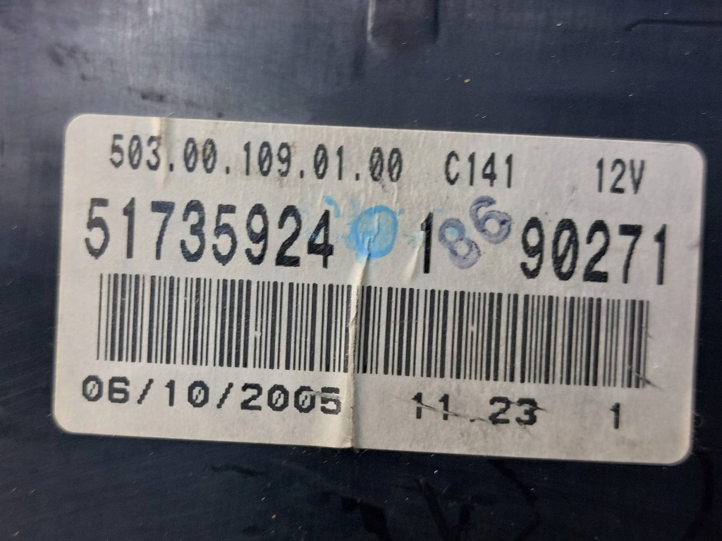 фото №10, Набор стартовый fiat croma ii 1.9 jtd 55202701 0281012149