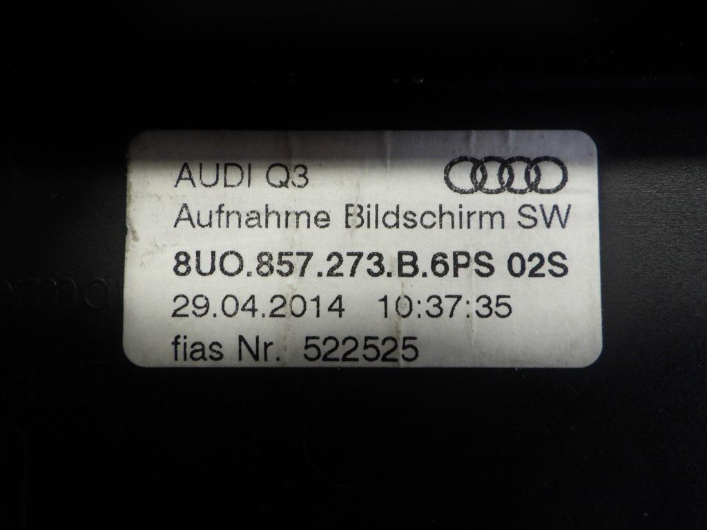 фото №6, Audi q3 дисплей радио навигации монитор