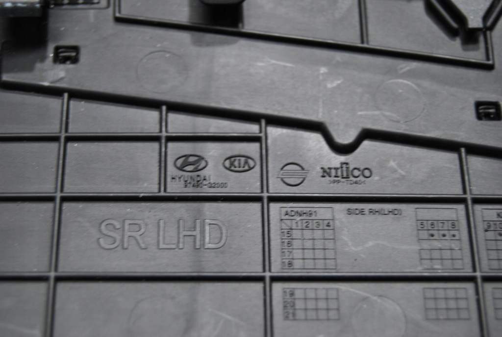 фото №4, Hyundai ioniq решётка обдув правая 97490 g2000