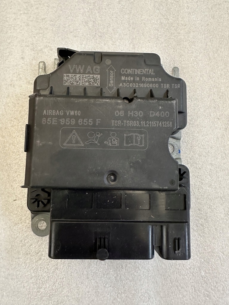 фото №1, Модуль блок керування датчик подушка безпеки vw audi 85e959655f
