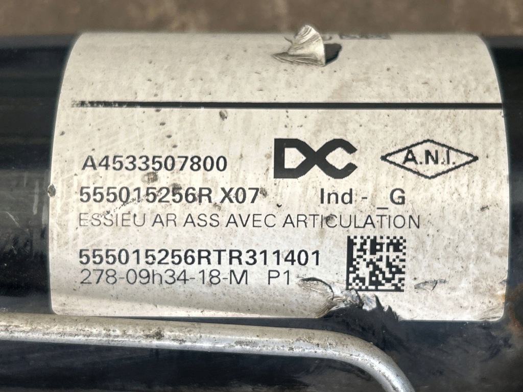 2018 smart forfour ii w453 балка задня a4533507800 Недорого