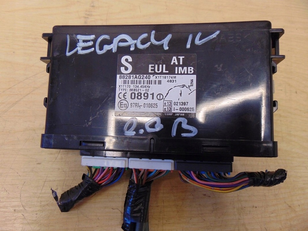 фото №1, Модуль комфорту блок керування subaru legacy iv 2.0 b