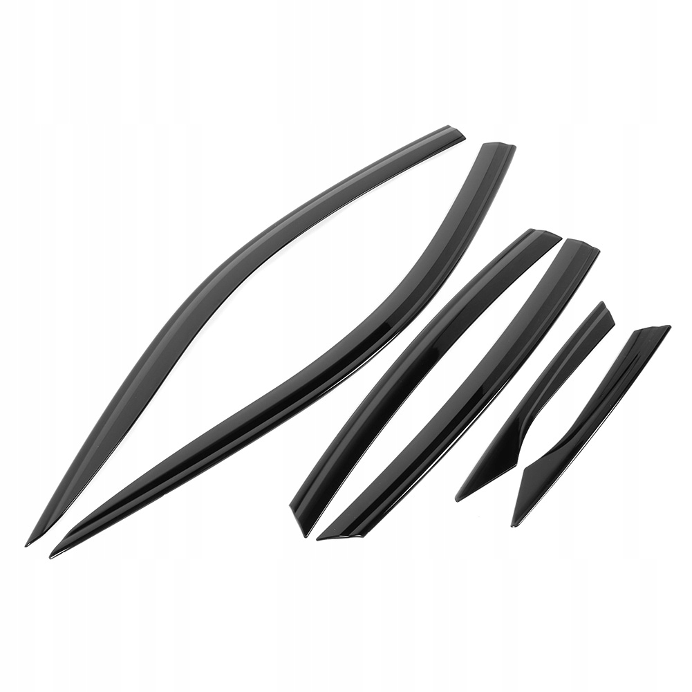 фото №11, 6 szt. czarna защита окно vent защита солнцезащитная дефлектор pasuje do