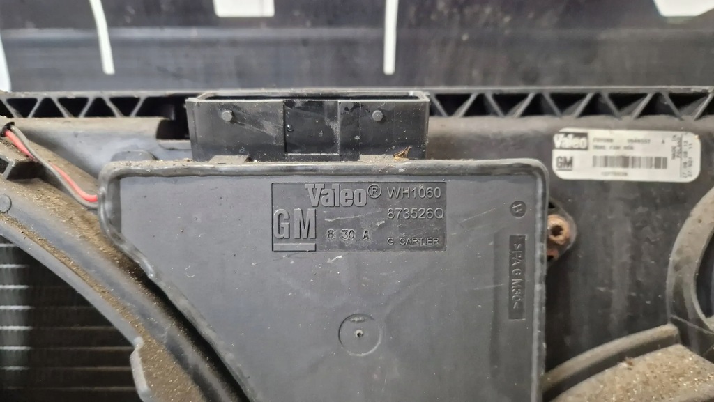 фото №7, Радиатор комплект радиатор pas перед saab 9-3 93 1.9 ttid 12775541 состояние bdb