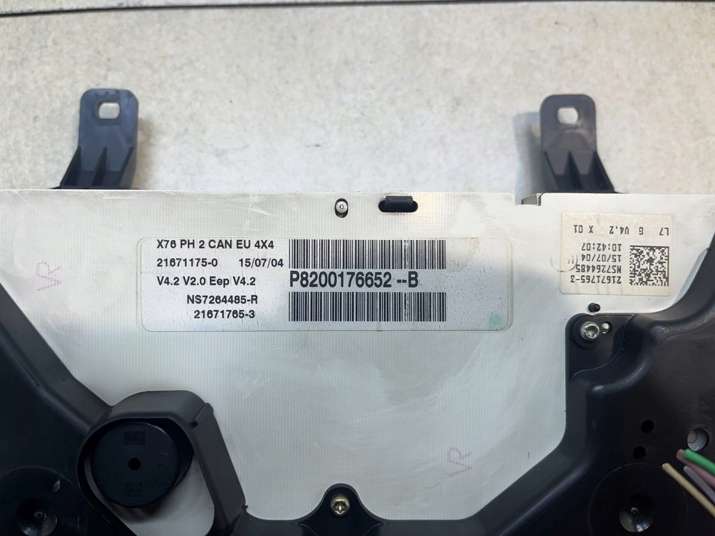 фото №4, Лічильник прилади renault kangoo i fl 1.5 dci p8200176652b