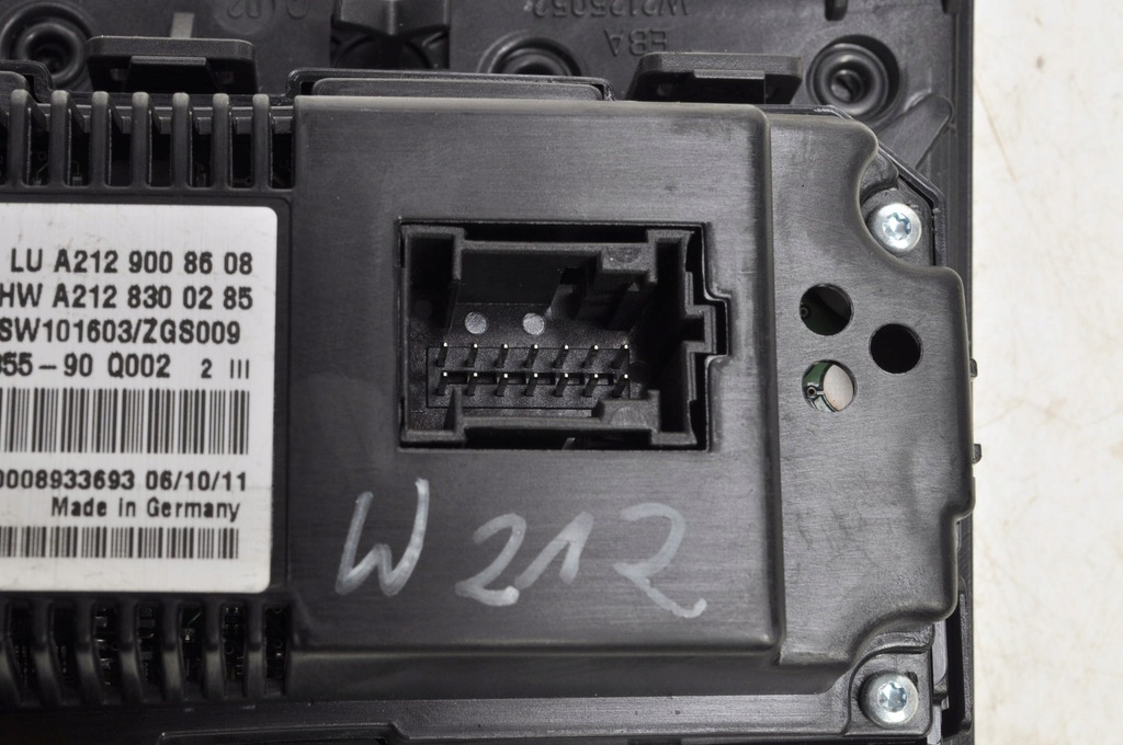 фото №7, Mercedes w212 w218 панель кондиціонера a2129008608