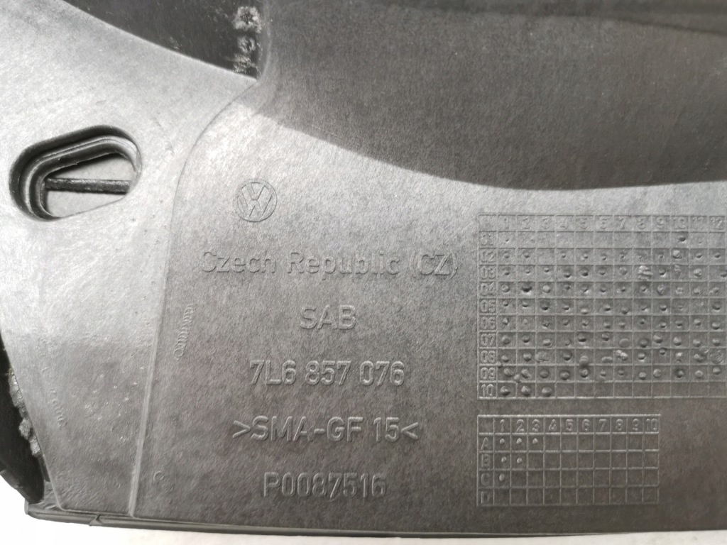 фото №8, Консоль панель приладів приладова панель приладів vw touareg 7l6857003ap новий оригінальний