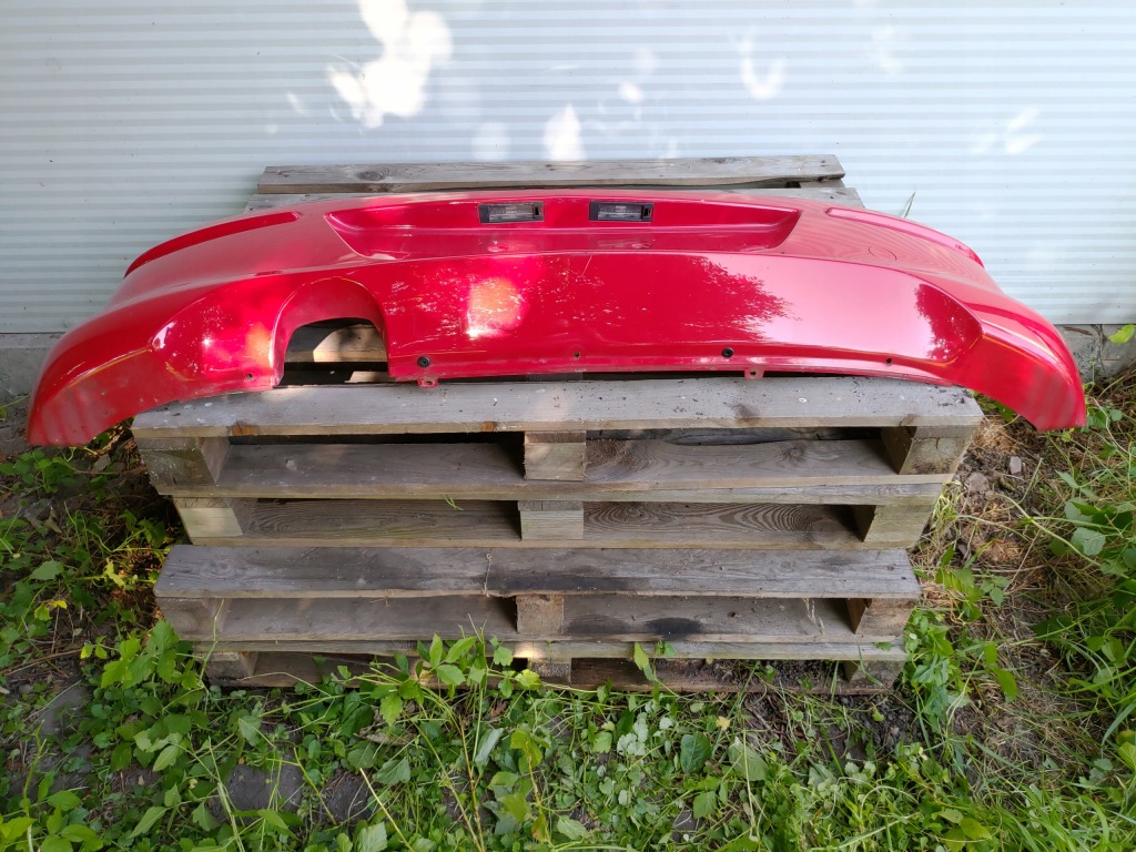 Бампер задний  задний opel corsa d рестайлинг  opc line 3 дверь 2011-2014 красный Цена