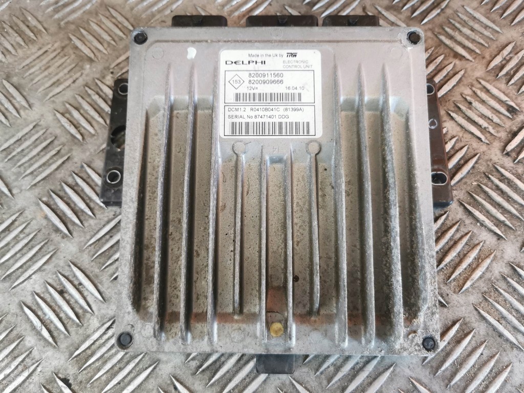 фото №1, Блок управления двигателя renault clio iii lift 8200911560
