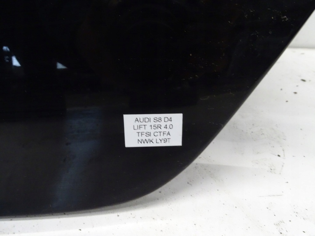 фото №10, Кришка багажника кришка багажника задня задня audi s8 d4 4h lift ly9t
