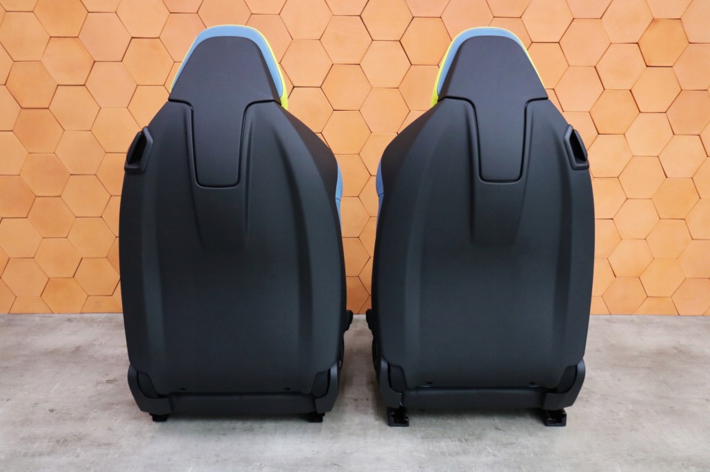 фото №16, Bmw m4 g82 салон сидіння заднє сидіння обшивки пам'ять обігрів yasmarinablau anglik