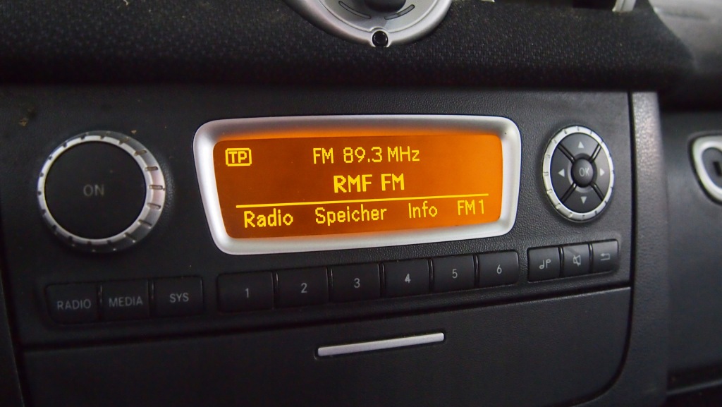 фото №1, Smart 451 fortwo 13r радіо