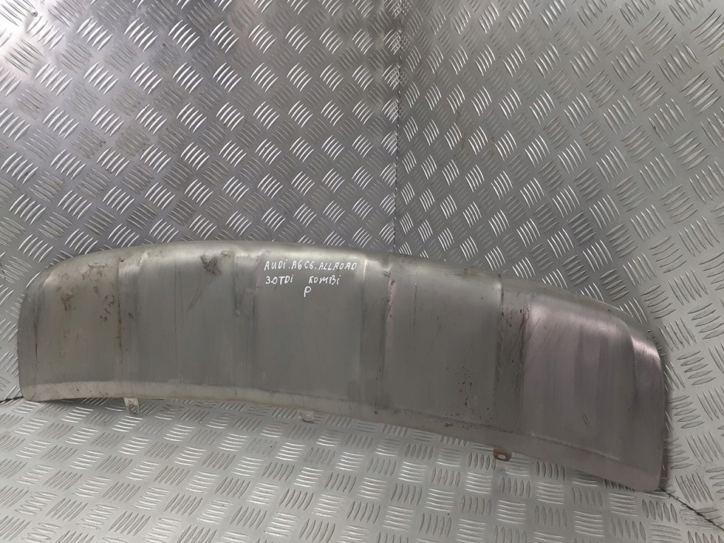 фото №1, Накладка бампера дифузор audi a6 c6 allroad 3.0 tdi 4f0807733