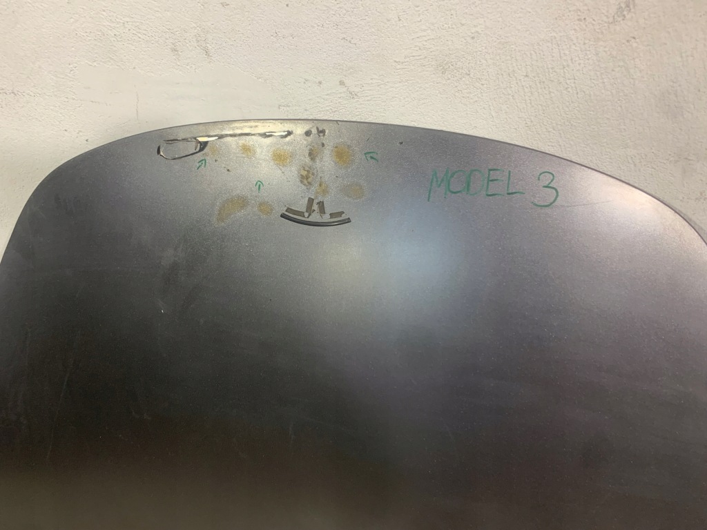 Купити Tesla model 3 3 капот кришка двигуна 2017-