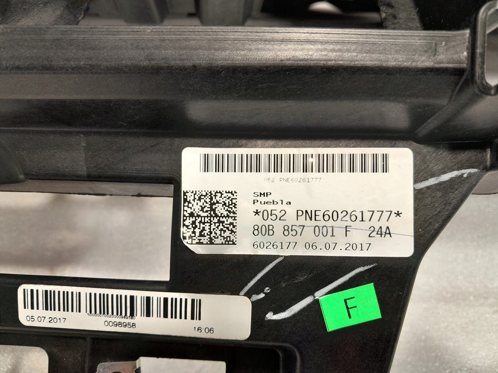 фото №9, Audi q5 ii 80a панель приладів приладова панель приладів оригінал 80b857001f