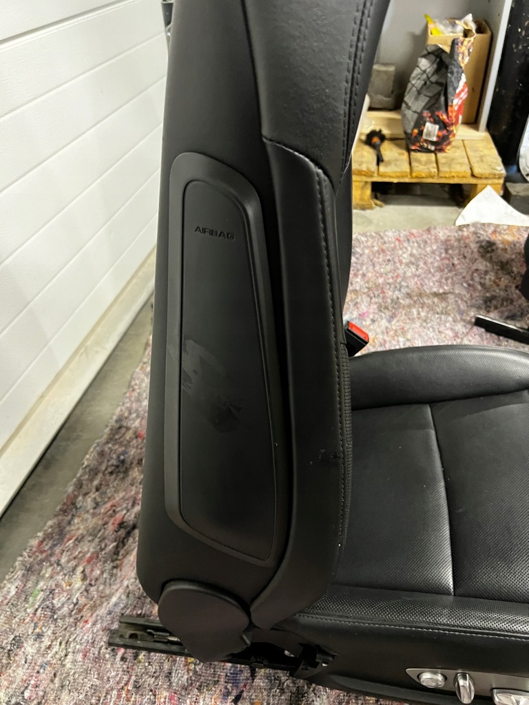 фото №8, Обивка сиденья заднее сиденье кожа подушка безопасности isofix eu porsche panamera 970 i lift