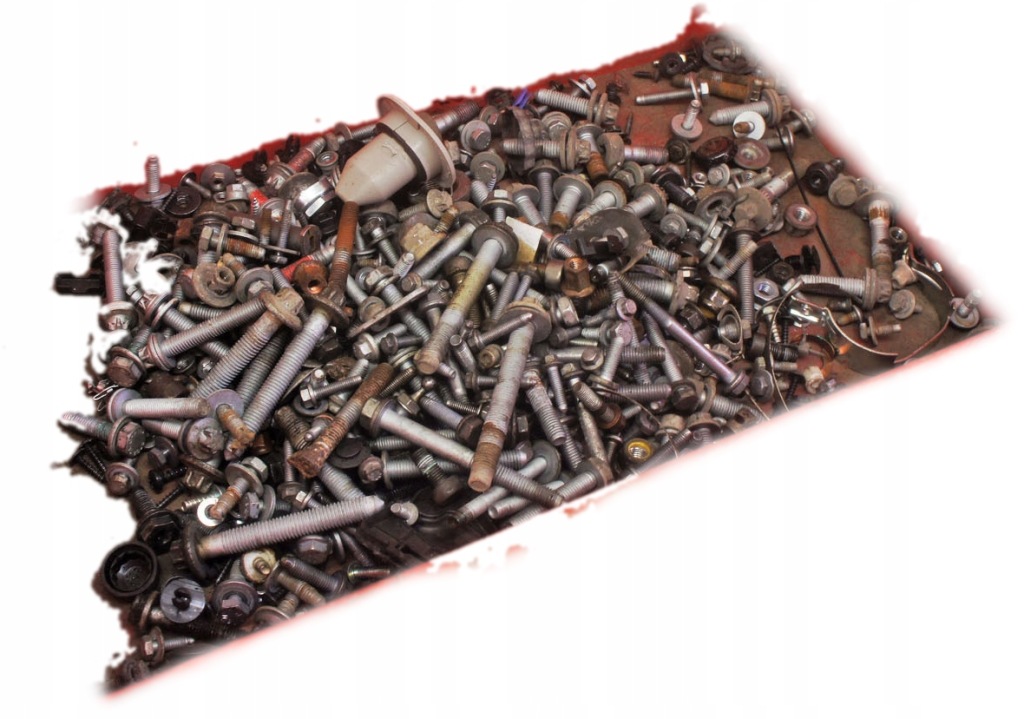 фото №1, Nq338 opel corsa f болты гайки прокладки 10kg