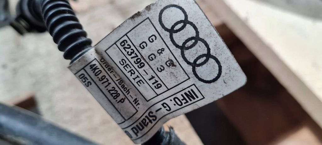 фото №7, A6 c8 4k жгут электропроводка стартер 2.0 tdi 4k0971228p a7 4k