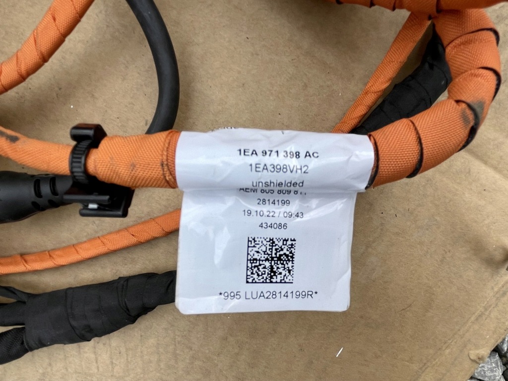 фото №2, Audi q4 e-tron sline nowa электропроводка жгут электрическая 1ea971398ac