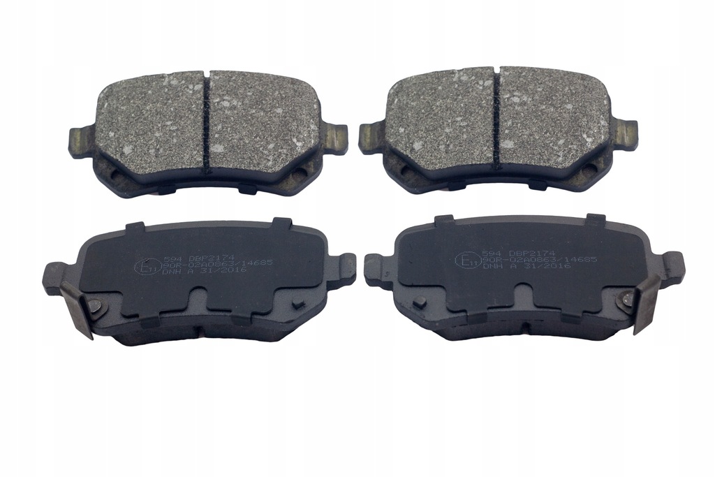 фото №1, Тормозные колодки тормозные fiat freemont chrysler voyager