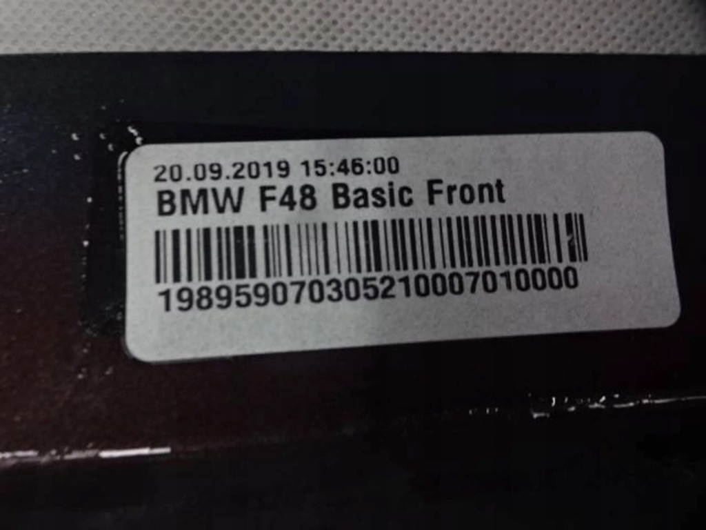 фото №13, Бампер перед bmw f48 x1