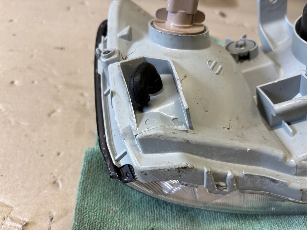 фото №9, Hyundai accent ii lc 01-03 лампа фара левый перед левая 92101-25020